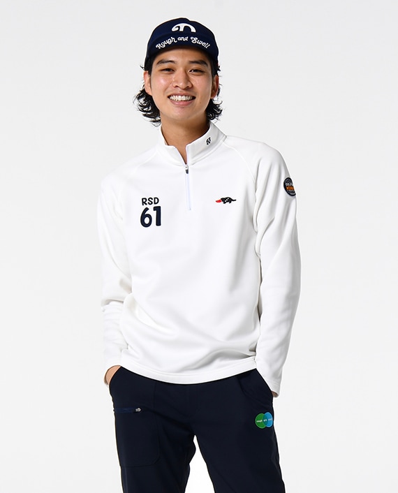 RSM-25220 HANG OUT ZIP HOT MOCK | rough & swell,rough & swell MEN