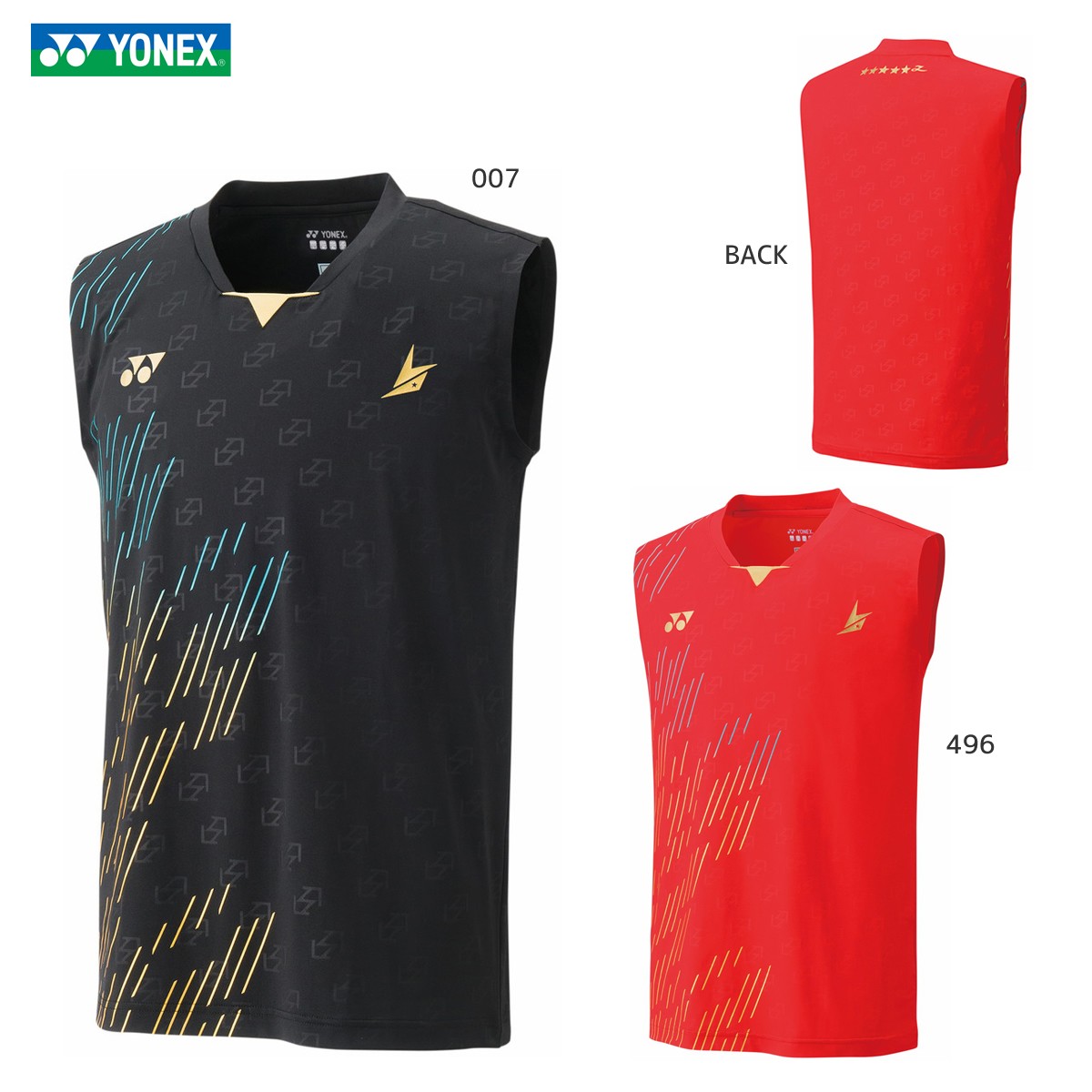 大特価】YONEX 10322 ゲームシャツ(ノースリーブ) バドミントンウェア