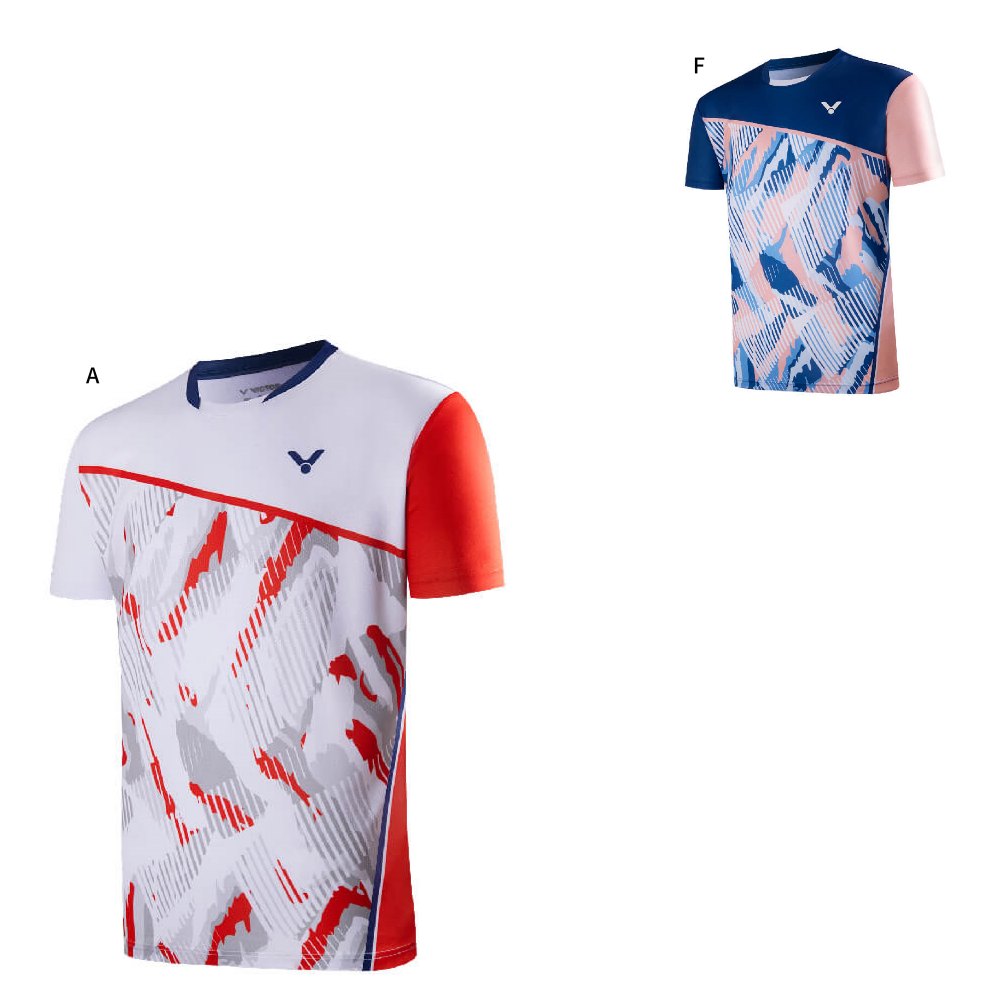 VICTOR T-40011 ゲームシャツ バドミントンウェア(ユニ) ビクター