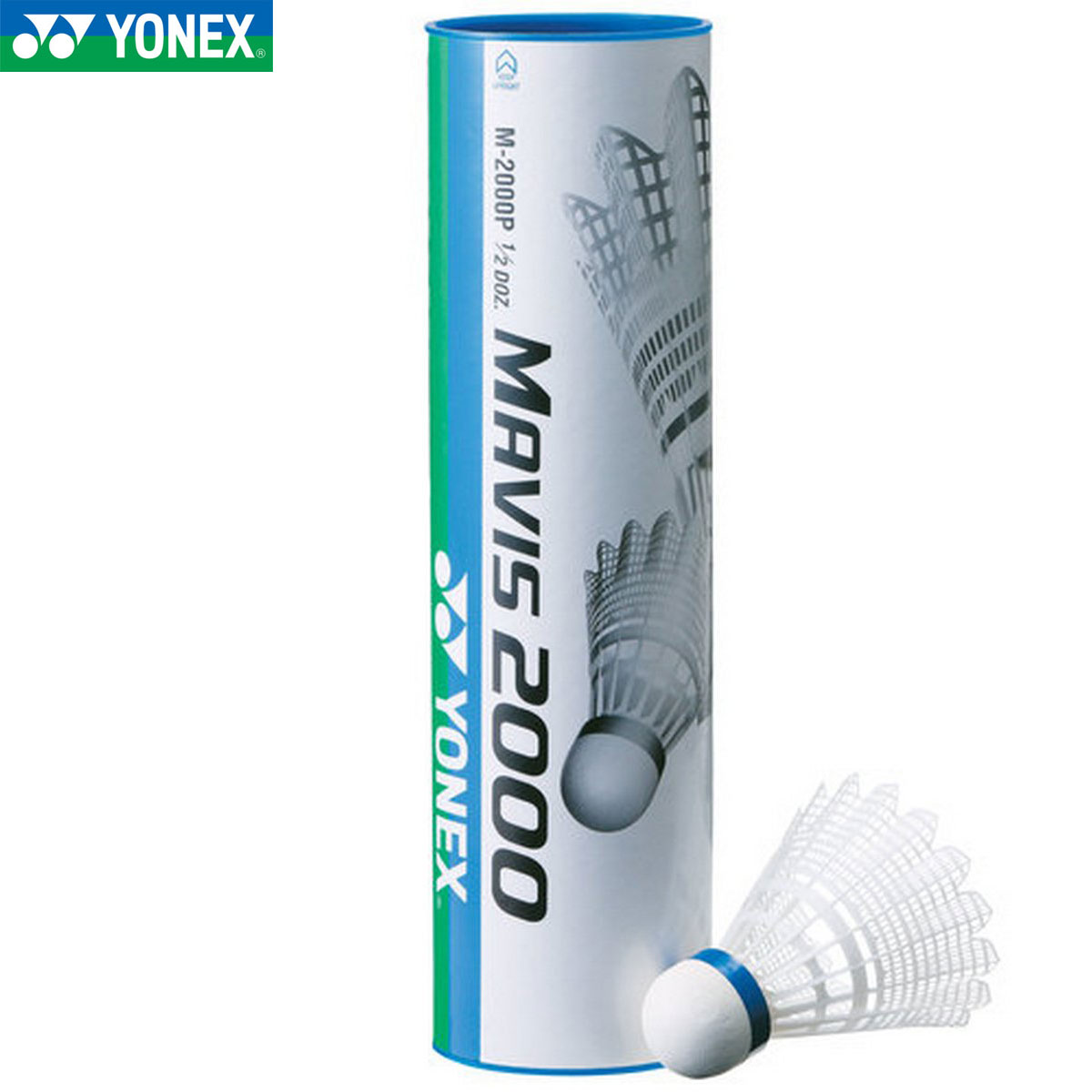 YONEX M-2000P メイビス2000P(1本/6球入) シャトルコック バドミントン