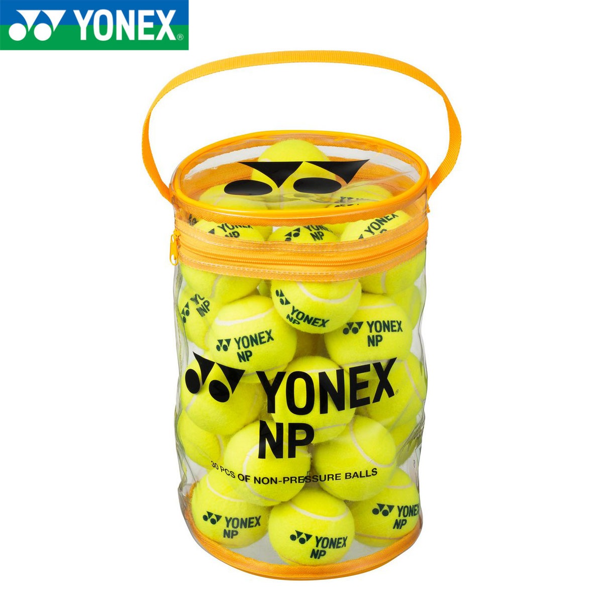 YONEX TB-NP30 ノンプレッシャーボール(30個入バッグ) テニスボール