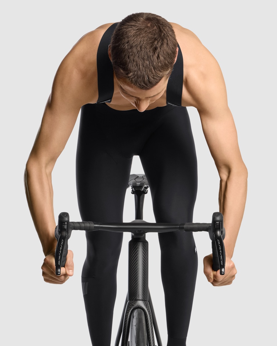 ASSOS〉EQUIPE R HABU WINTER BIB TIGHTS S11 ビブタイツ _BlackSeries