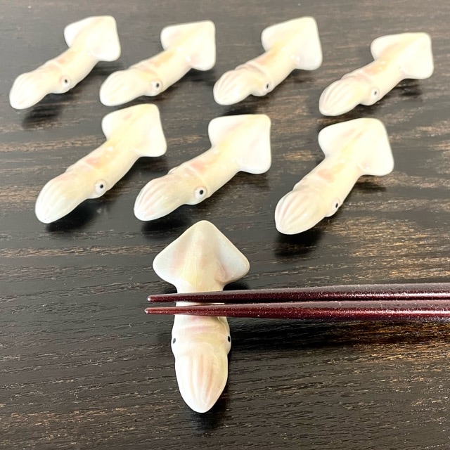スルメイカ箸置き | サンシャイン水族館 online shop