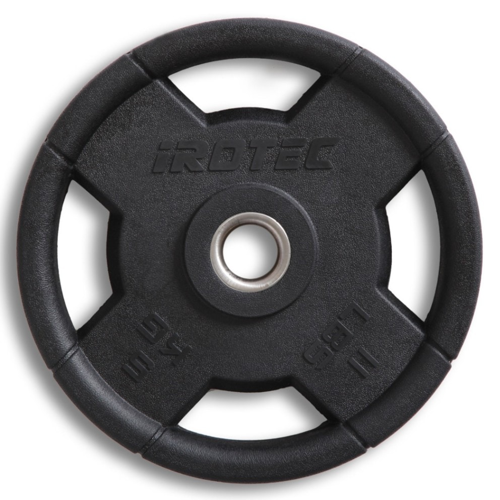 高品質ラバー】NEWオールラバープレート5kg(1枚) 【穴径29mm】 IROTEC