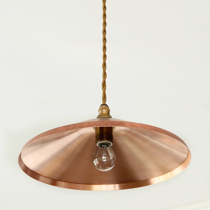 銅のペンダントライト 環-tamaki-M 【銅のペンダントライト】 | iichi