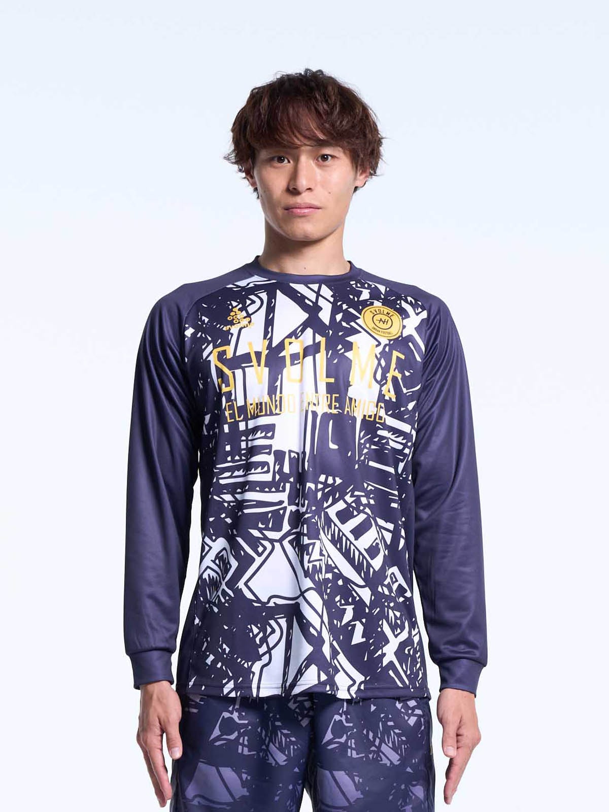 SVOLME サッカーシャツ ZELV-1330 XL ブルー SVOLME サッカーシャツ