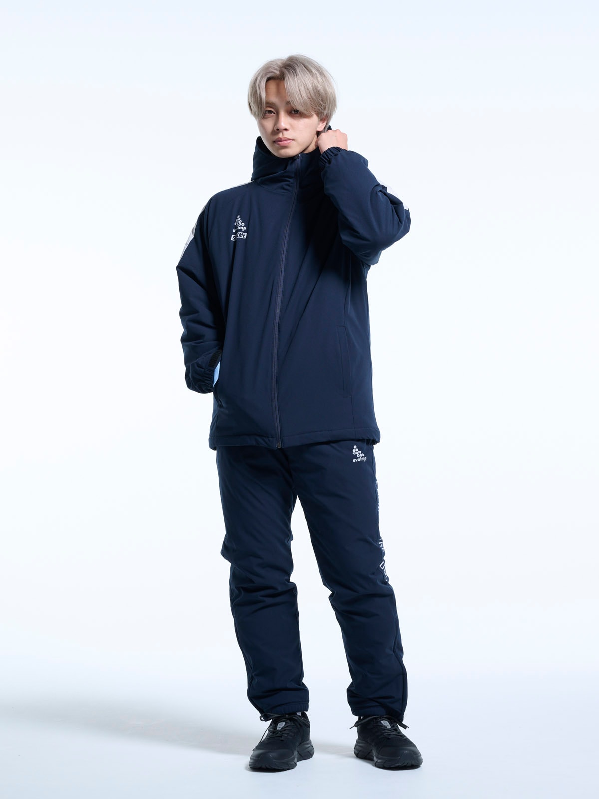 gol ゴル　ウォーマー上下セット　M寸　ネイビー g653282-g854292_7.jpg