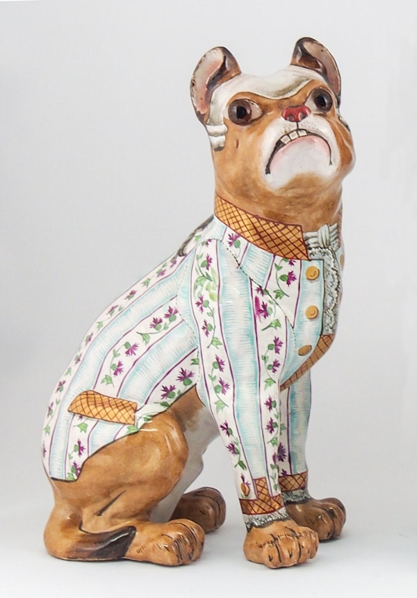 エミール・ガレ 「犬型置物」 | | アトリエ・ブランカ