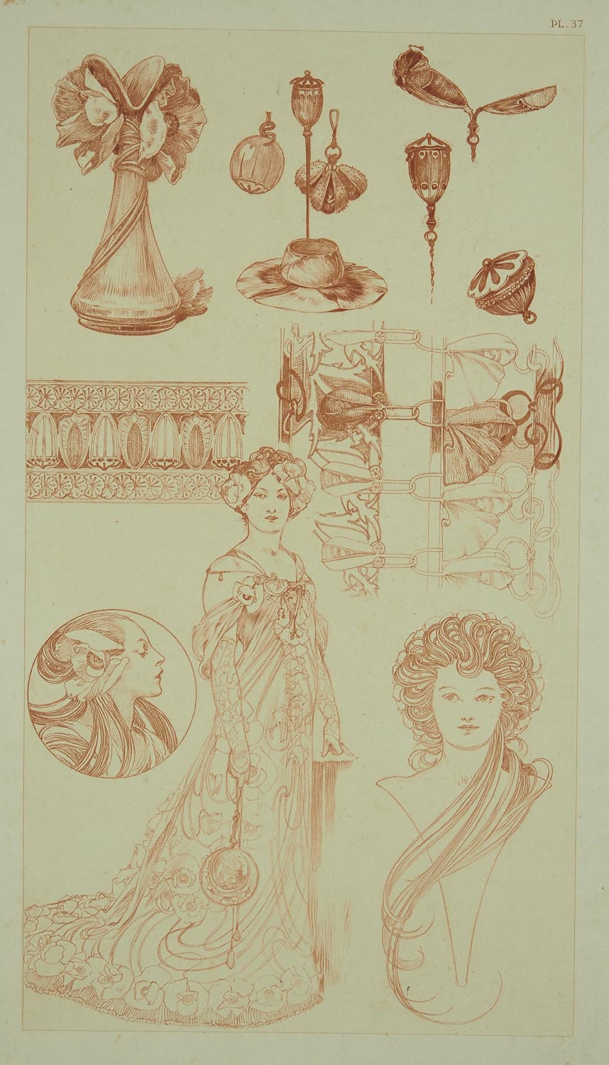 アルフォンス・ミュシャ 挿画本『装飾資料集』 | | アトリエ・ブランカ