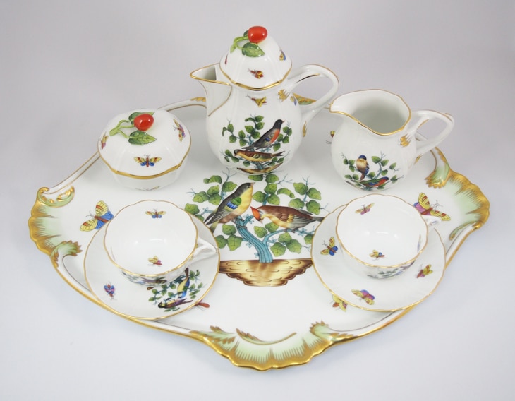 ヘレンド 「ロスチャイルドバードコーヒーセット」 | | アトリエ・ブランカ
