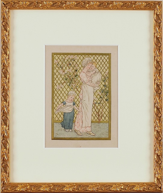 ケイト・グリーナウェイ 「子供の一日・口絵III(P.8)」 | | アトリエ