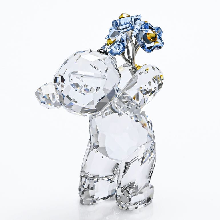 スワロフスキー SWAROVSKI クリスタルフィギュア KRISベア Forget-me
