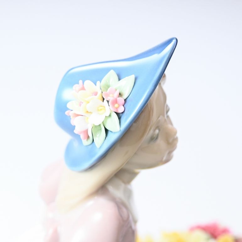 リヤドロ 可愛いお花屋さん フィギュア 人形 女性 LLADRO リアドロ