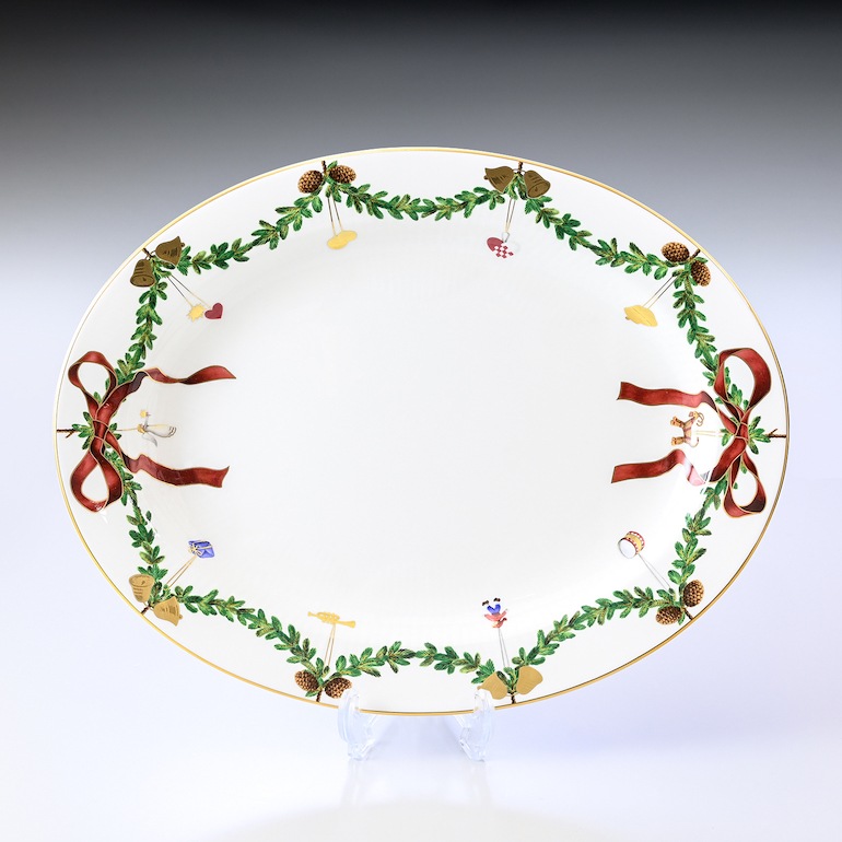 2個セット ロイヤルコペンハーゲン スターフルーテッド プレート