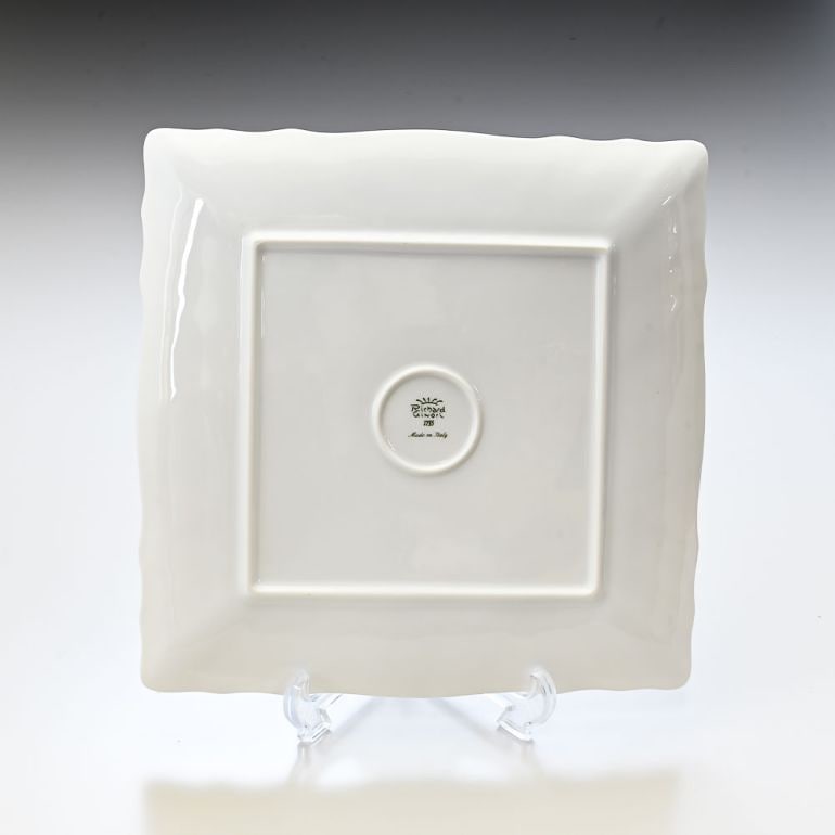 リチャードジノリ ジノリ1735 ベッキオホワイト スクエアプレート