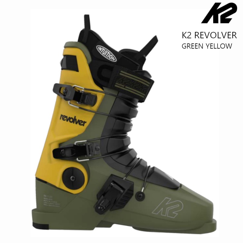 ケーツー スキーブーツ 2023 K2 REVOLVER GREEN YELLOW フリースタイル