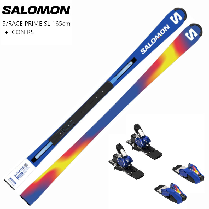 サロモン スキー板 2026 SALOMON S/RACE PRIME SL 165 12m + ICON RS16
