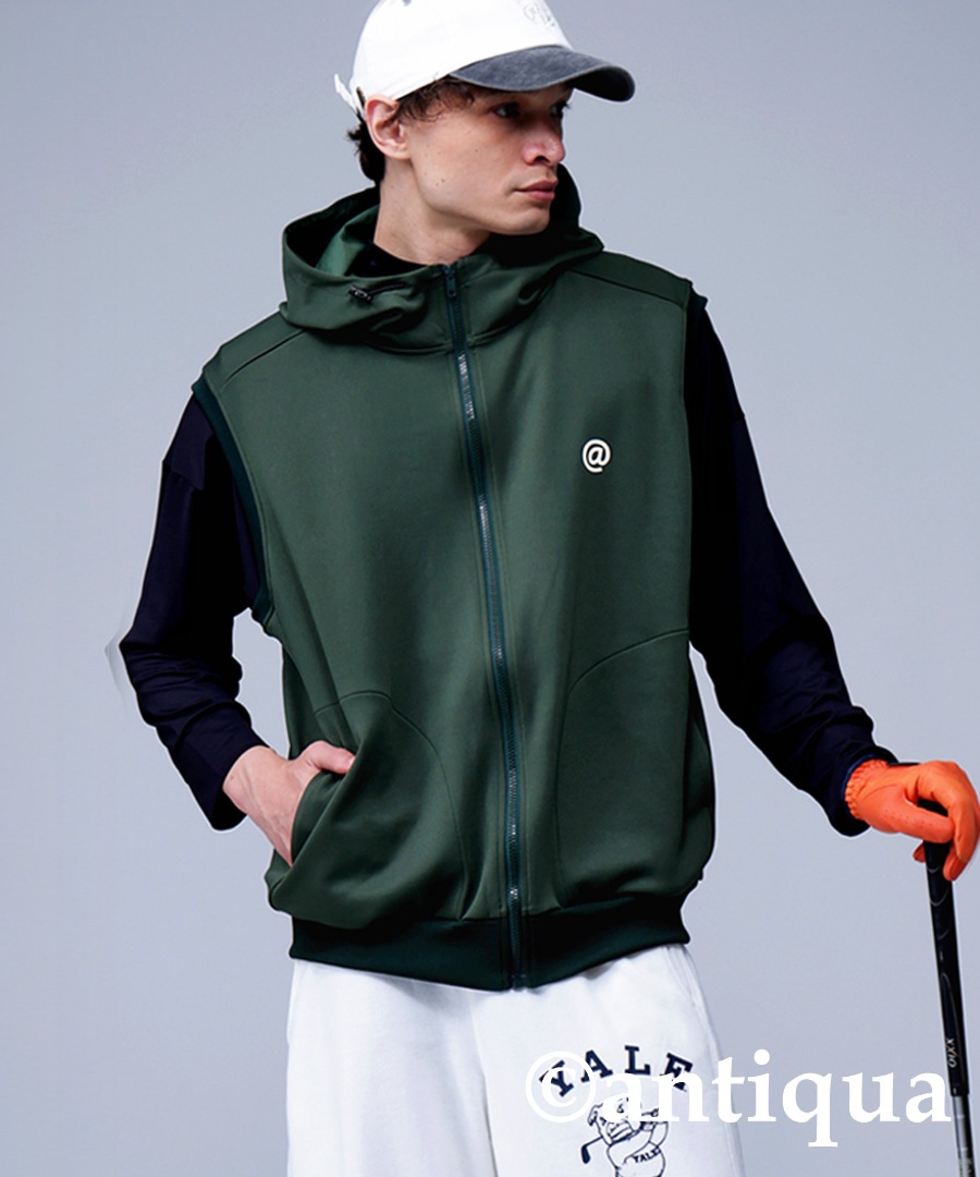 ANTIQUA GOLF×STCH ベスト メンズ 送料無料・再入荷 (500)メール便可