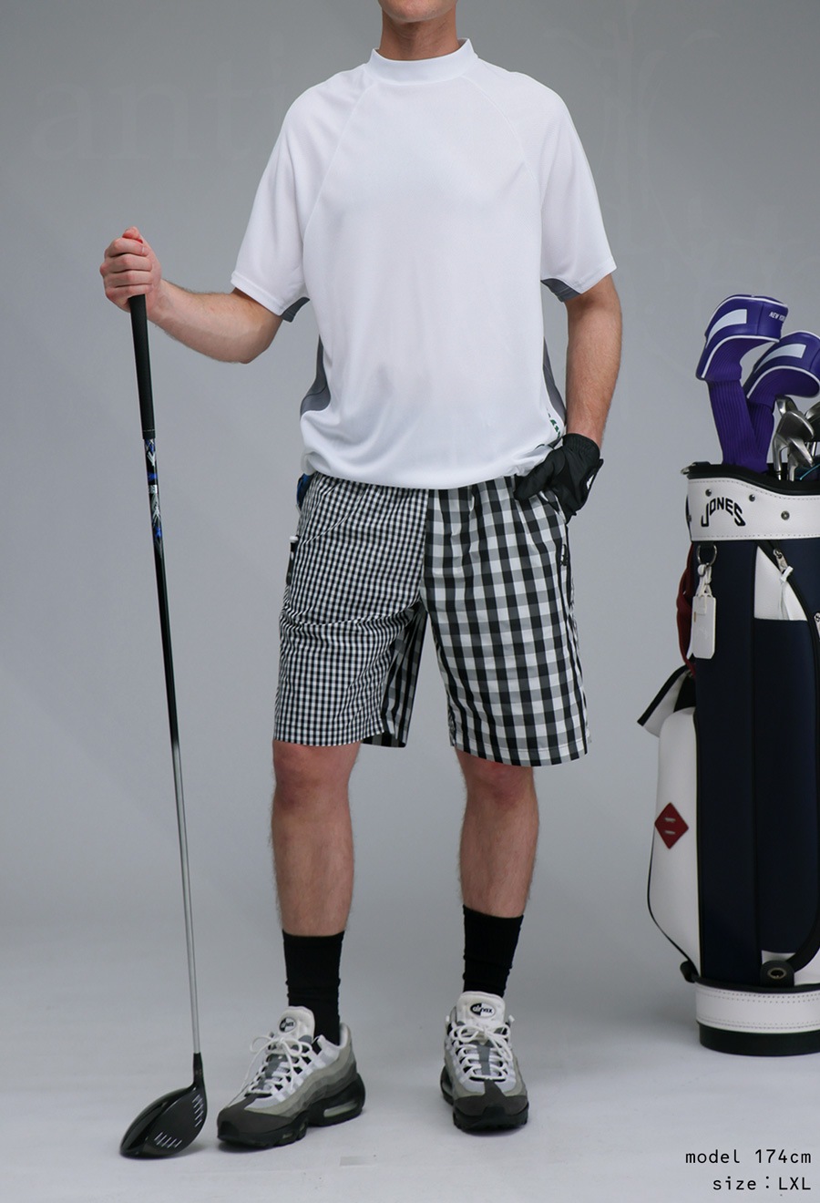 ANTIQUA GOLF×STCH トップス メンズ 送料無料・(80)メール便可 | GOLF