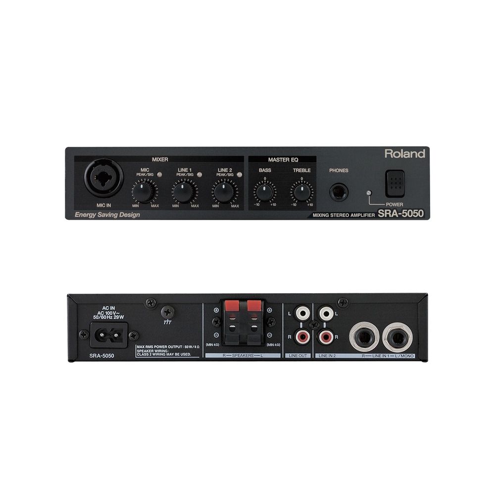 Roland SRA-5050 パワーアンプ SRA-5050｜Roland（アンプ）｜音響機器、プロジェクター、モニター