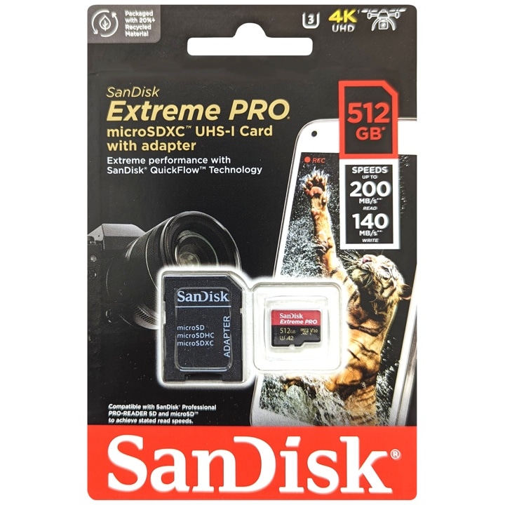 SanDisk サンディスク SDSQXCD-512G-GN6MA 並行輸入品 マイクロSDXC