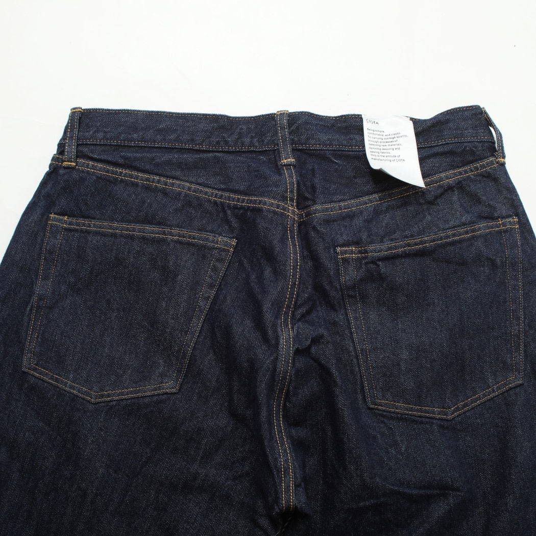 CIOTA シオタ New Straight 5 Pocket Pants 本藍スビン13.5oz