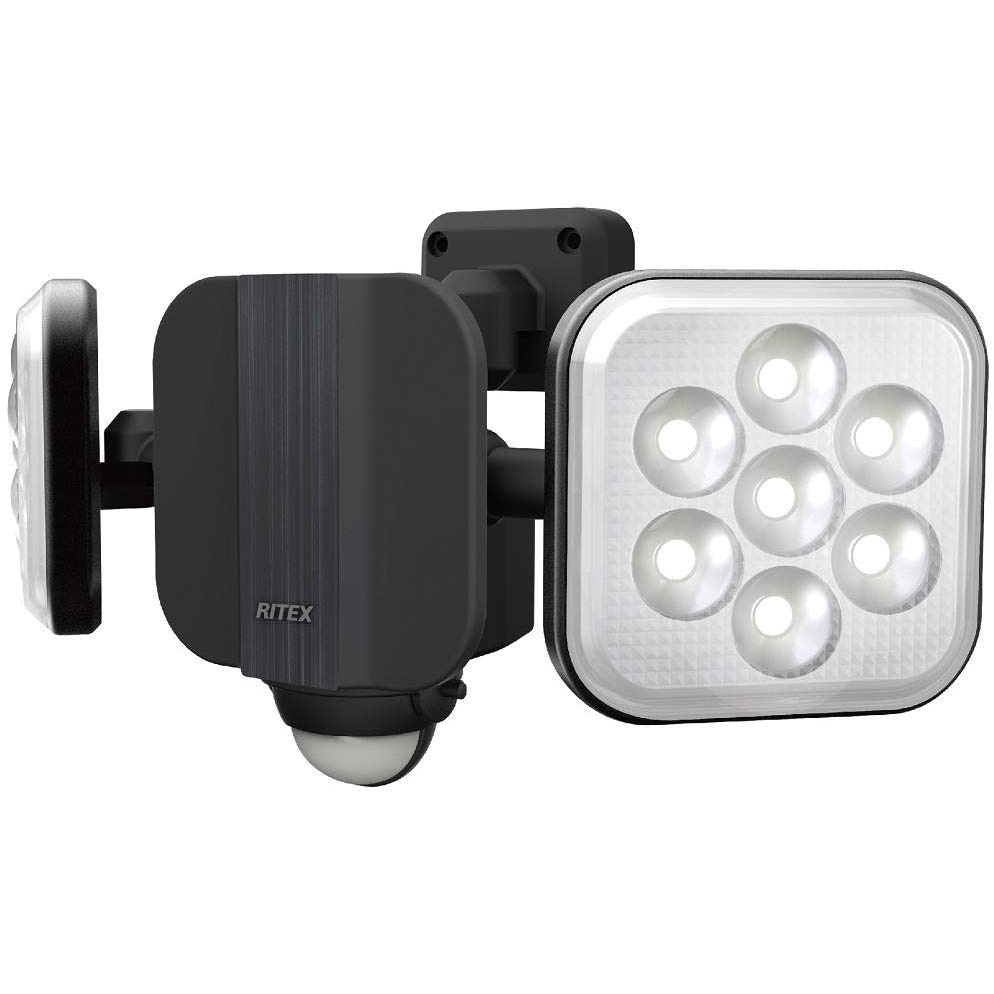 送料無料】ライテックス LED センサーライト コンセント式 11W×2灯