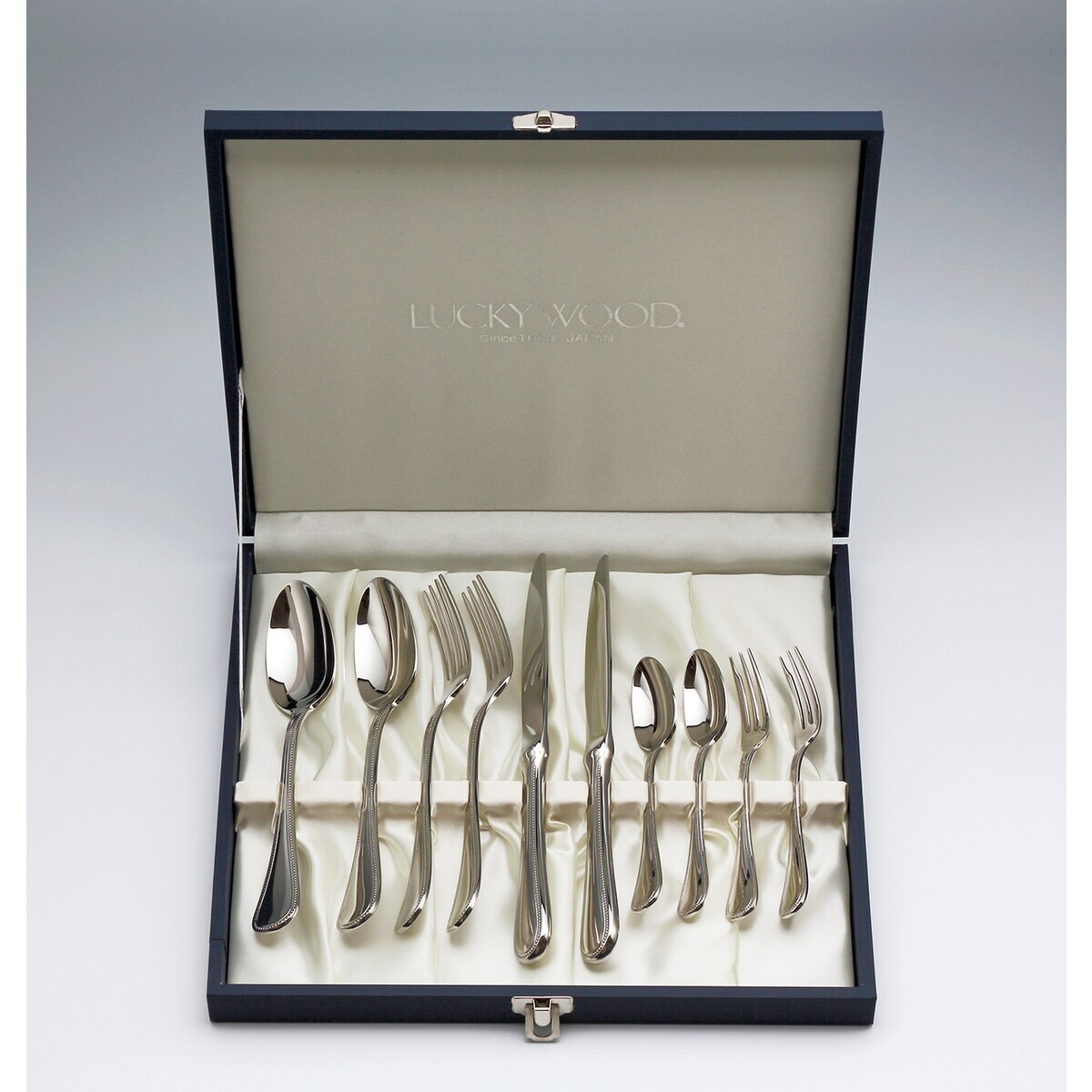 送料無料】ラッキーウッド カトラリーセット フレンチアクセント ペア