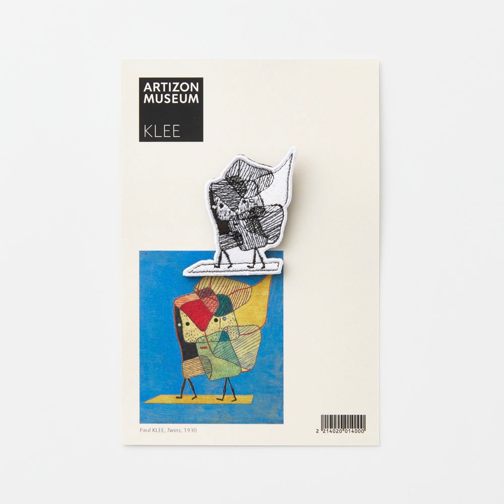 刺繍ブローチ/パウル・クレー《双子》｜アーティゾン美術館オンライン