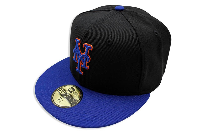 NEW ERA NEW YORK METS 59FIFTY FITTED CAP (OLD AUTHENTIC/BLACK BLUE
