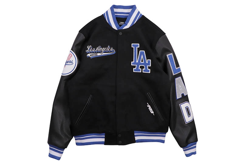 PRO STANDARD LOS ANGELES DODGERS SCRIPT TAIL RIB WOOL VARSITY
