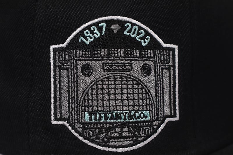 TWNTY TWO NY TIFFANY SNAPBACK CAP (BLACK/TIFFANY UNDER VISOR