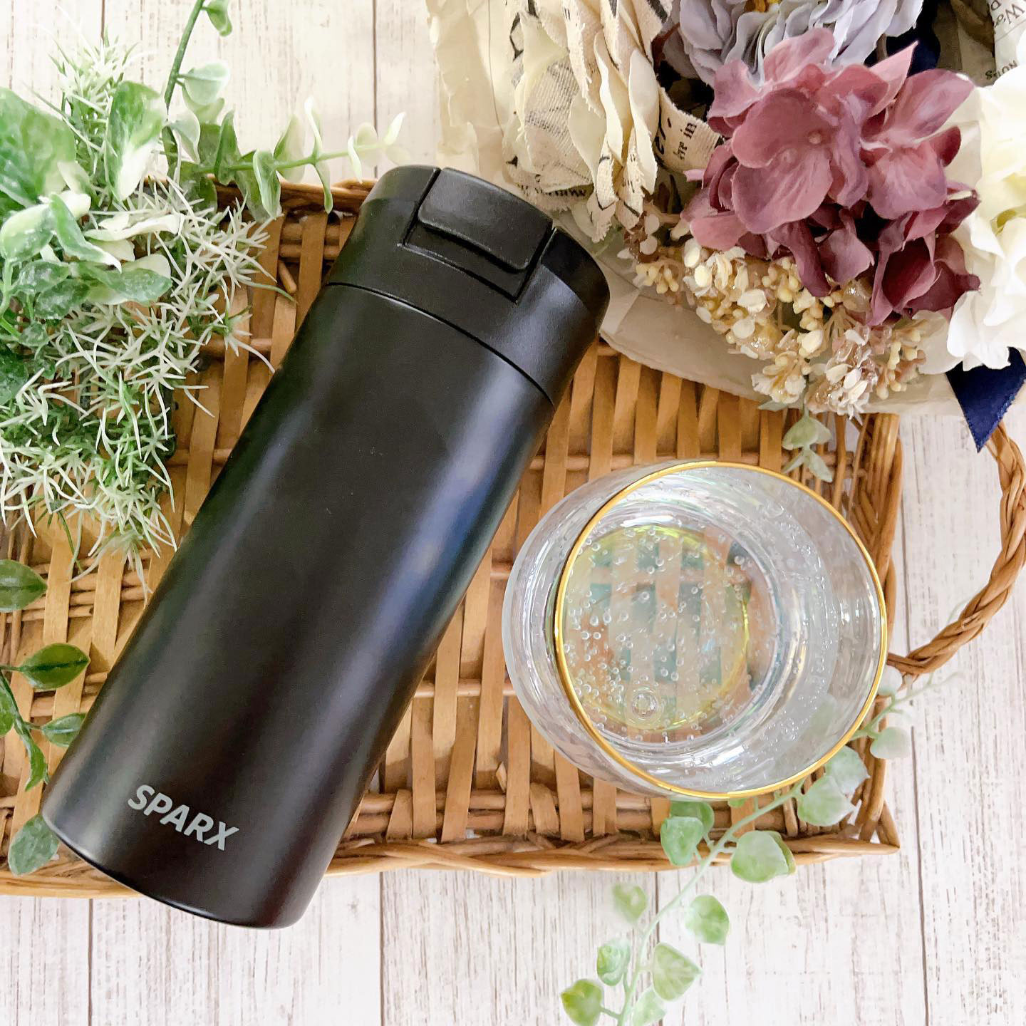 SPARX（スパークス）真空断熱炭酸用ボトル 560ml シルバーマット ASOC