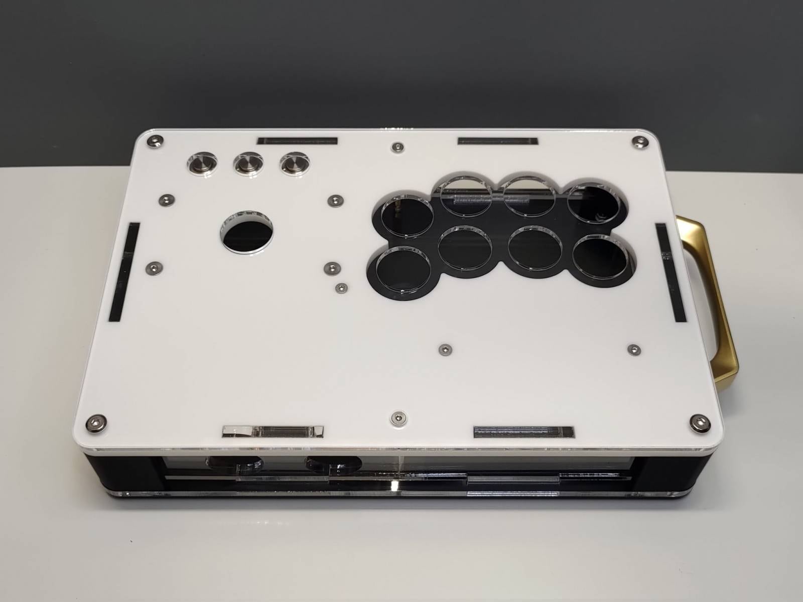 2024年9月小改良]くろまき工房 24mmボタン型 標準ジョイスティック