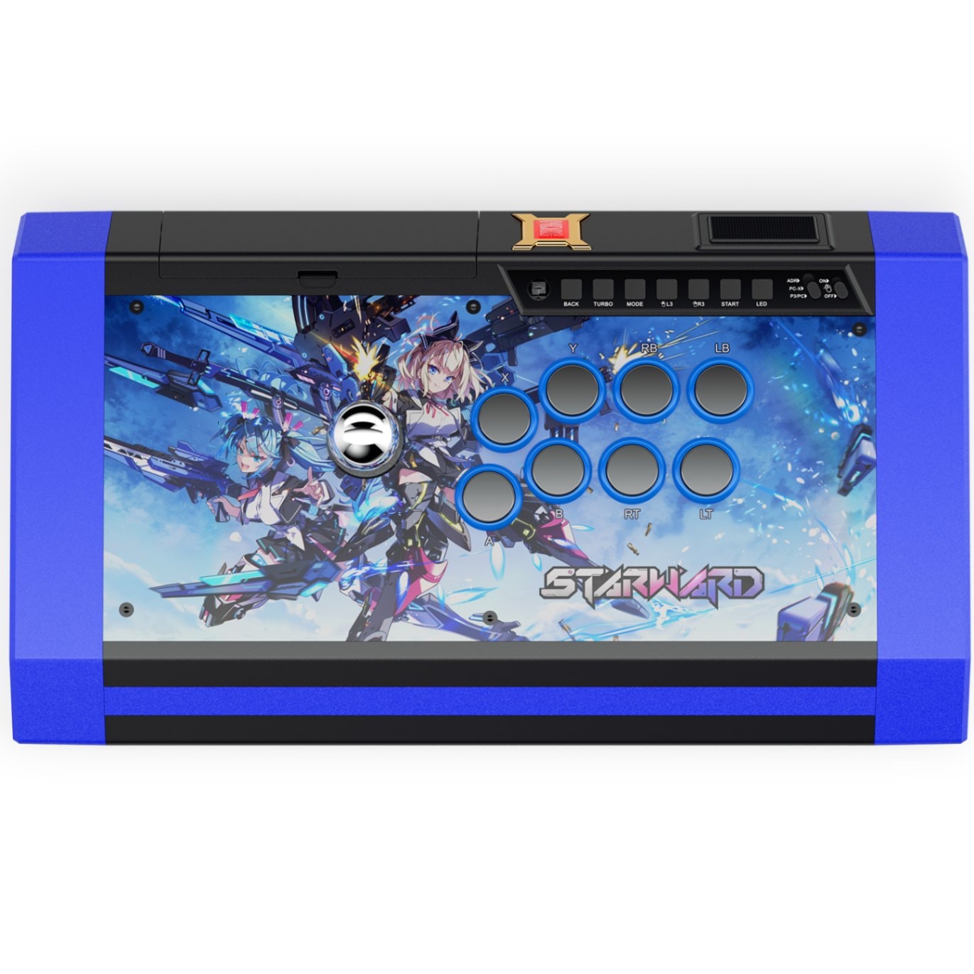 星の翼レバー】 Qanba Q3 Obsidian Arcade Joystick StarWard Edition