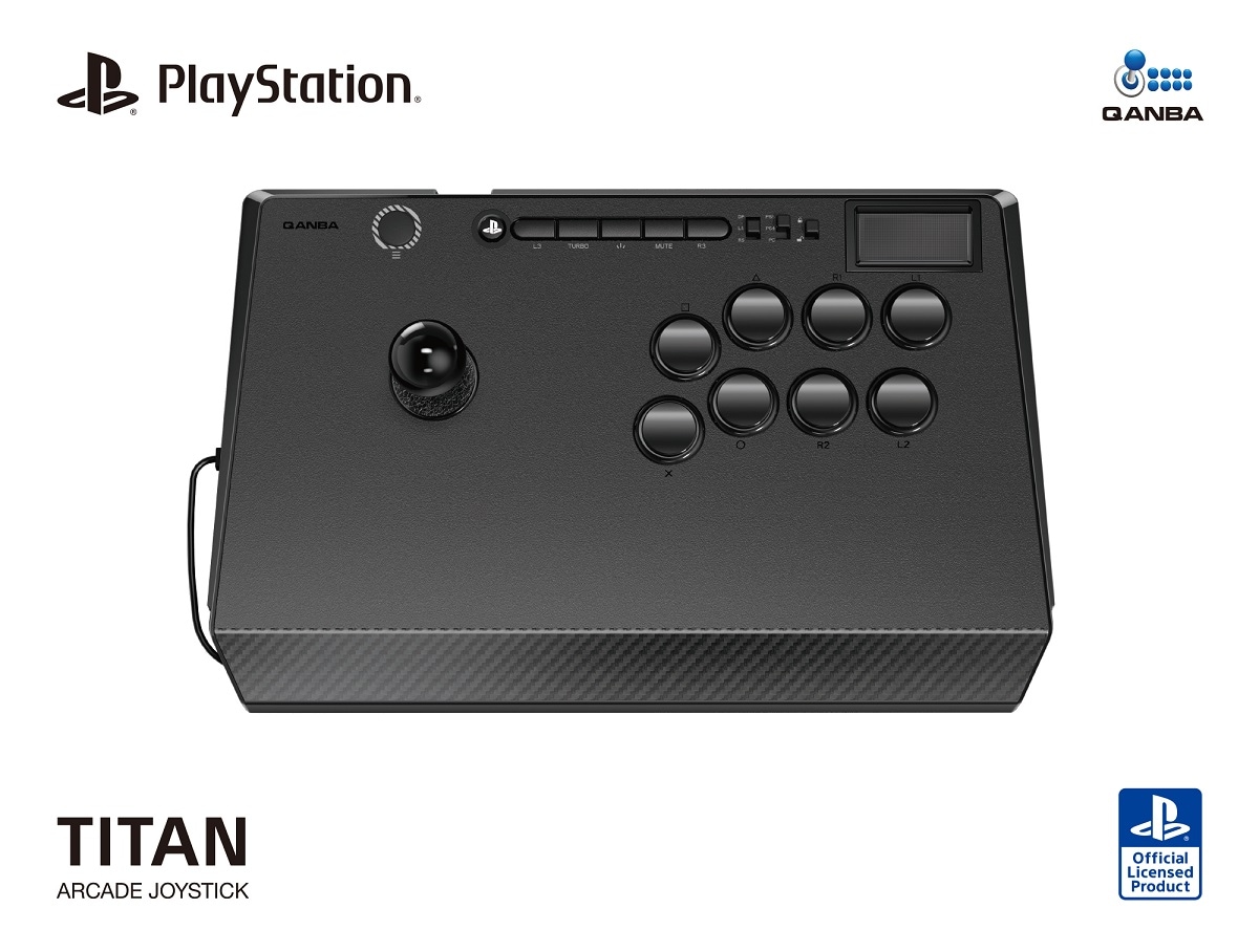 PlayStation 日本国内公式ライセンス商品】 Qanba Titan Arcade