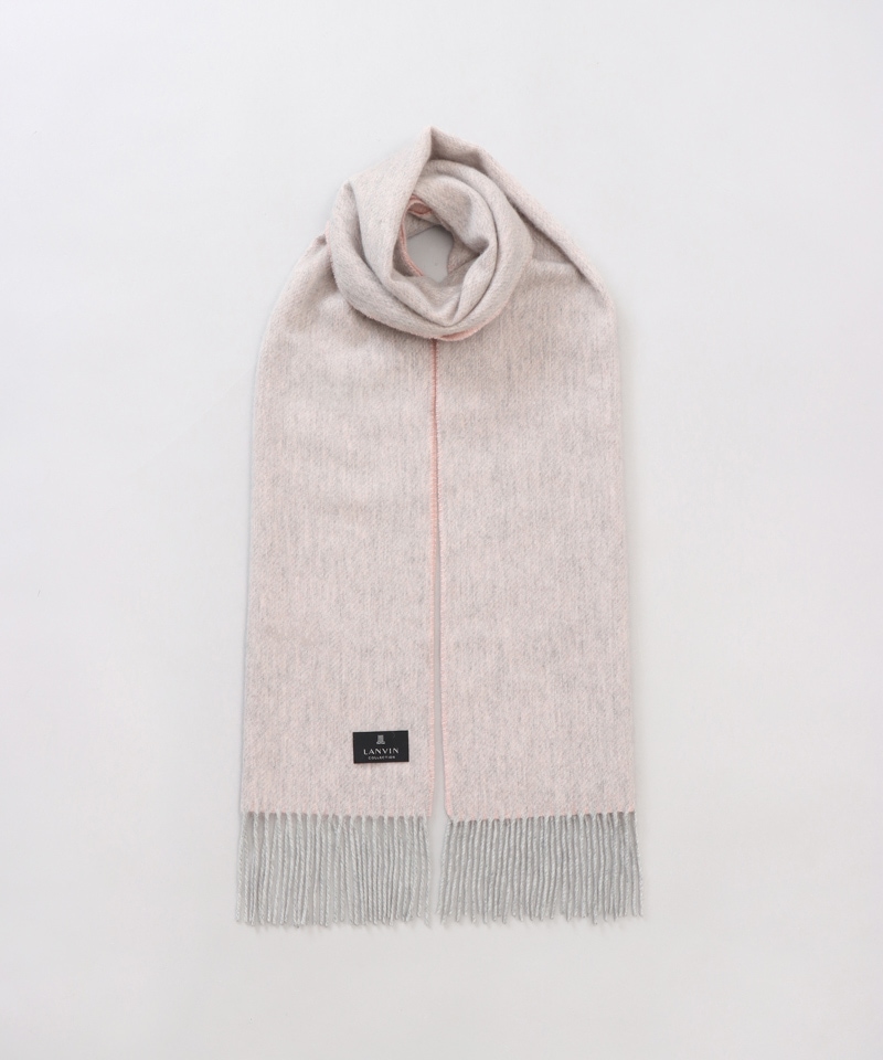 LANVIN COLLECTION（ランバン コレクション） 】カシミヤ100%無地