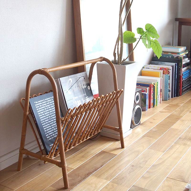 ラタン マガジンラック｜B-COMPANY公式オンラインショップ