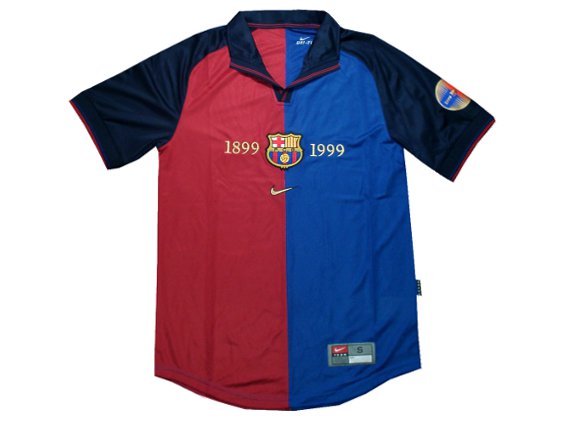 バルセロナ 100周年記念 半袖 ユニフォーム NIKE 復刻モデル | 完売