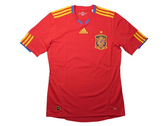 スペイン代表 2010 ホーム 半袖 ユニフォーム ADIDAS ワールドカップ