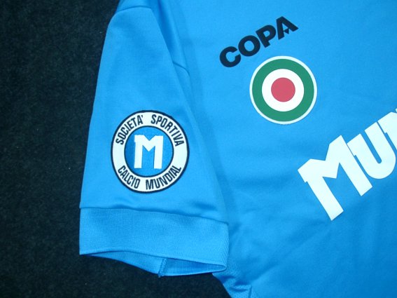 ナポリ 1987 ホーム 半袖 ユニフォーム 復刻モデル/マラドーナ10