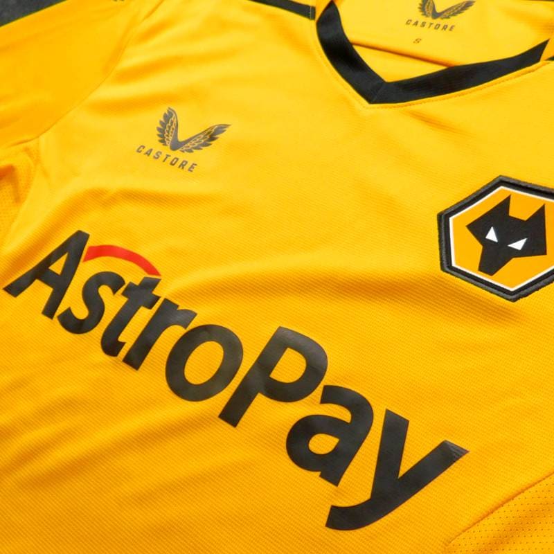 ウルヴァーハンプトンワンダラーズ 22 ホーム 長袖 ユニフォーム