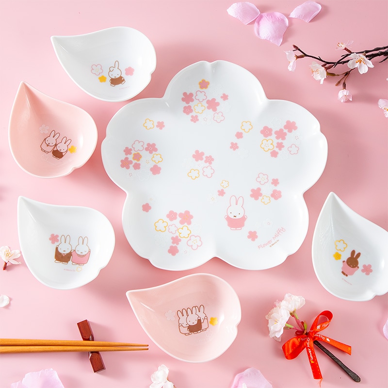 Flower Miffy さくらプレート アートフラワーセット | グッズ商品