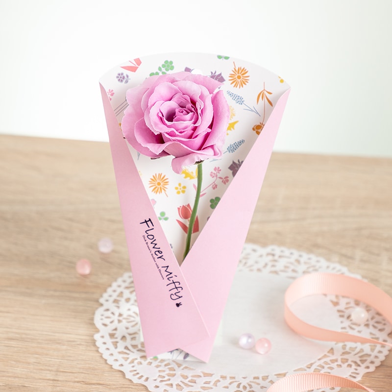 Flower Miffy バースデーフラワーマグカップ デンファレ アート