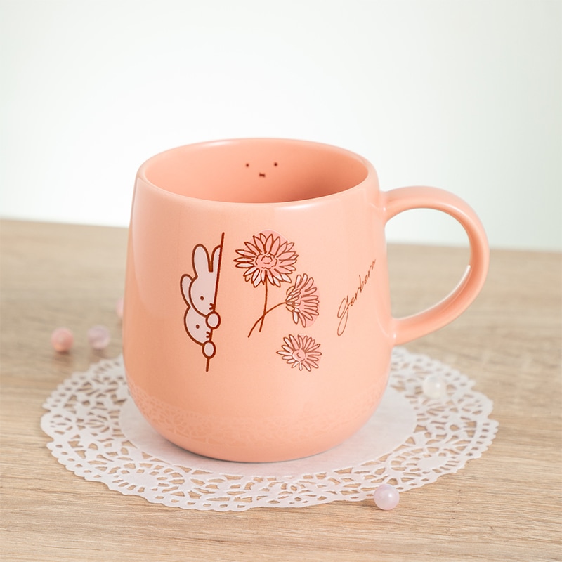 Flower Miffy バースデーフラワーマグカップ ガーベラ アートフラワー
