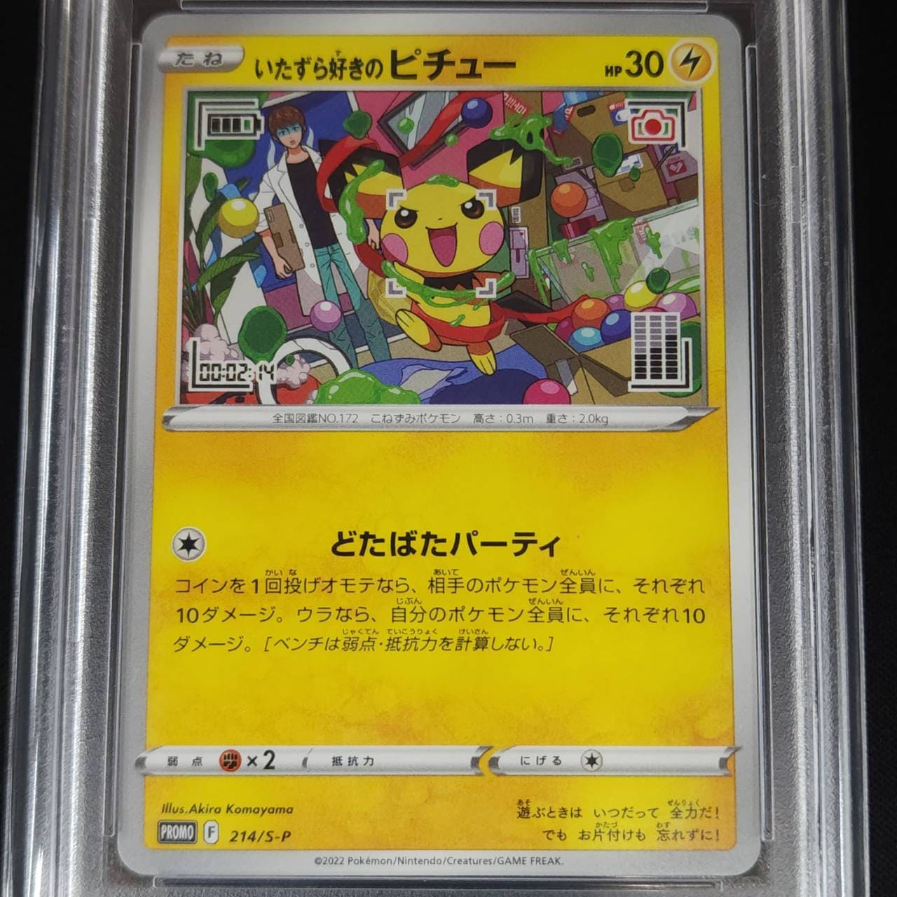 状態B】いたずら好きのピチュー《PSA10》[P](214/S-P) | ポケモン