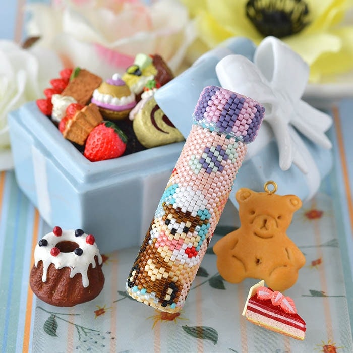 ニードルケース～パティシエシマリスくん～ 【ビーズマニア