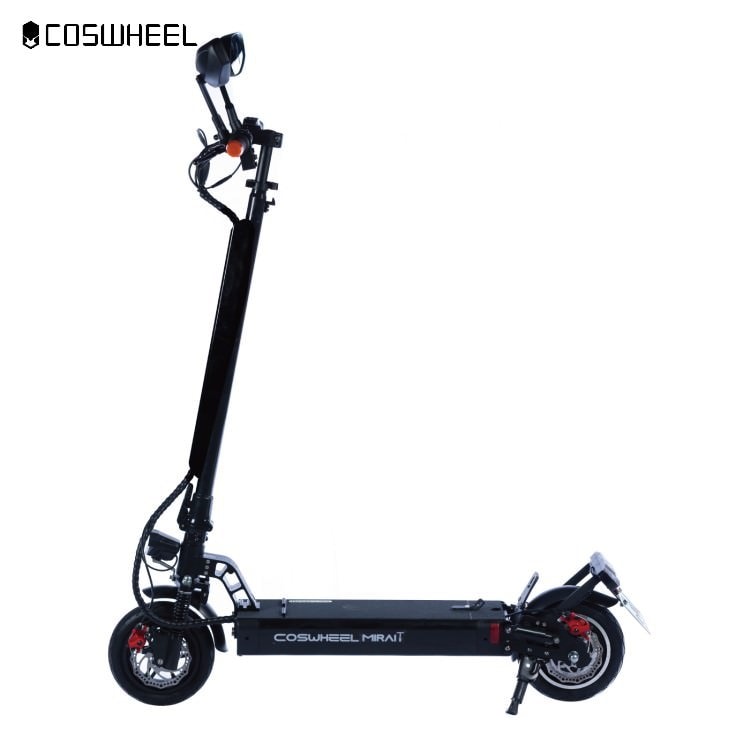 原付] 電動キックボード COSWHEEL MIRAI T（アーバンブラック）｜全6色
