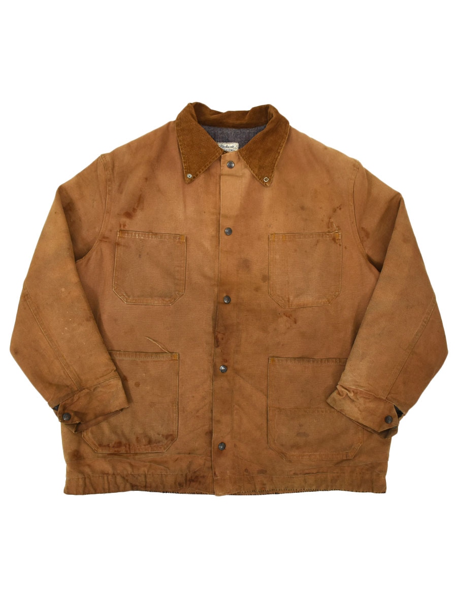 60's Madewell 襟コーズ 裏ブランケットライナー ダックカバーオール