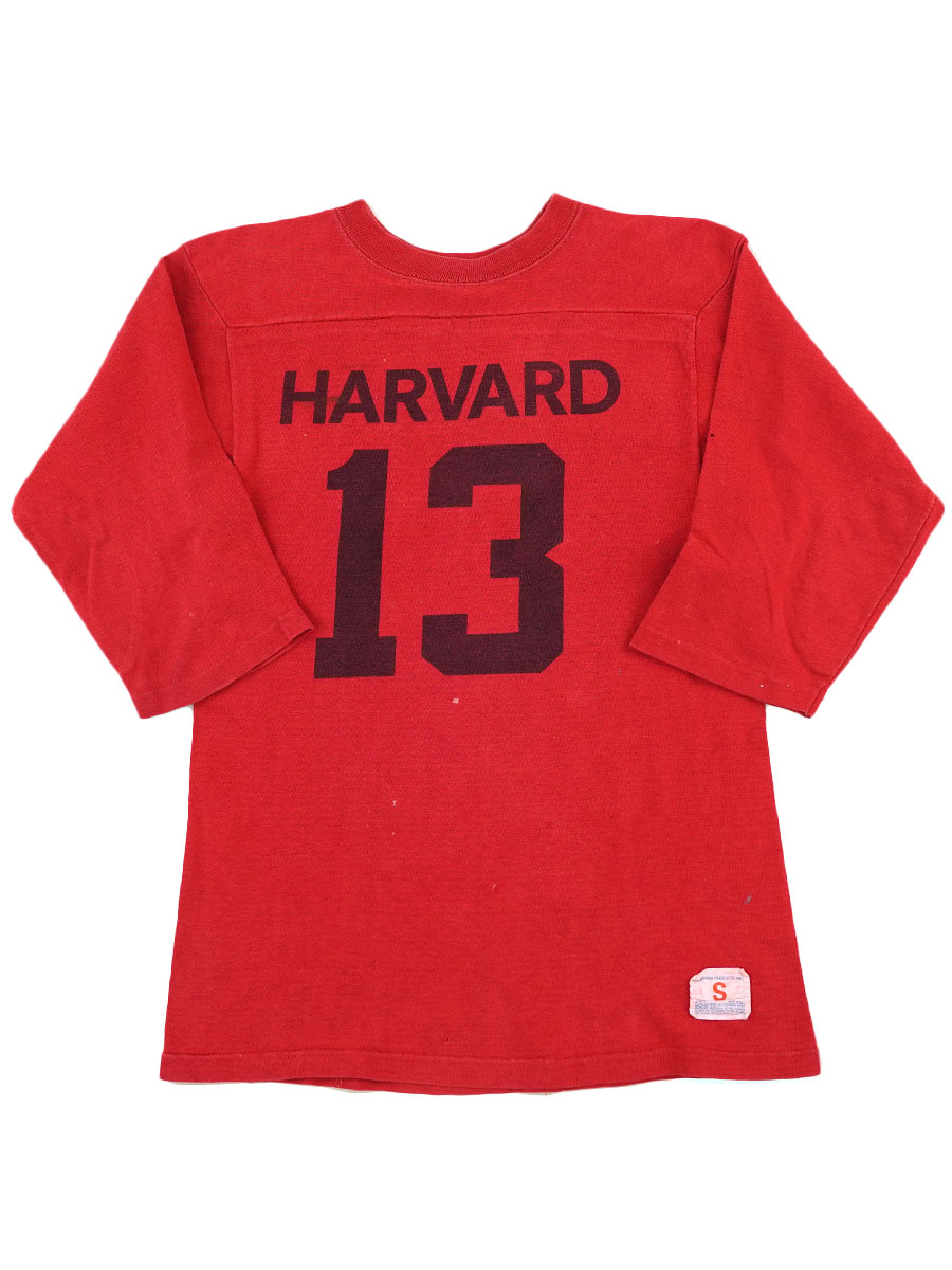70's バータグ チャンピオン ''HARVARD'' 染み込み 両面ナンバリング